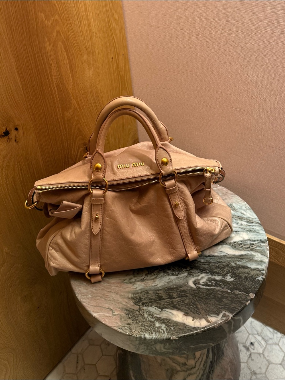 Miu Miu Vitello Bow Bag